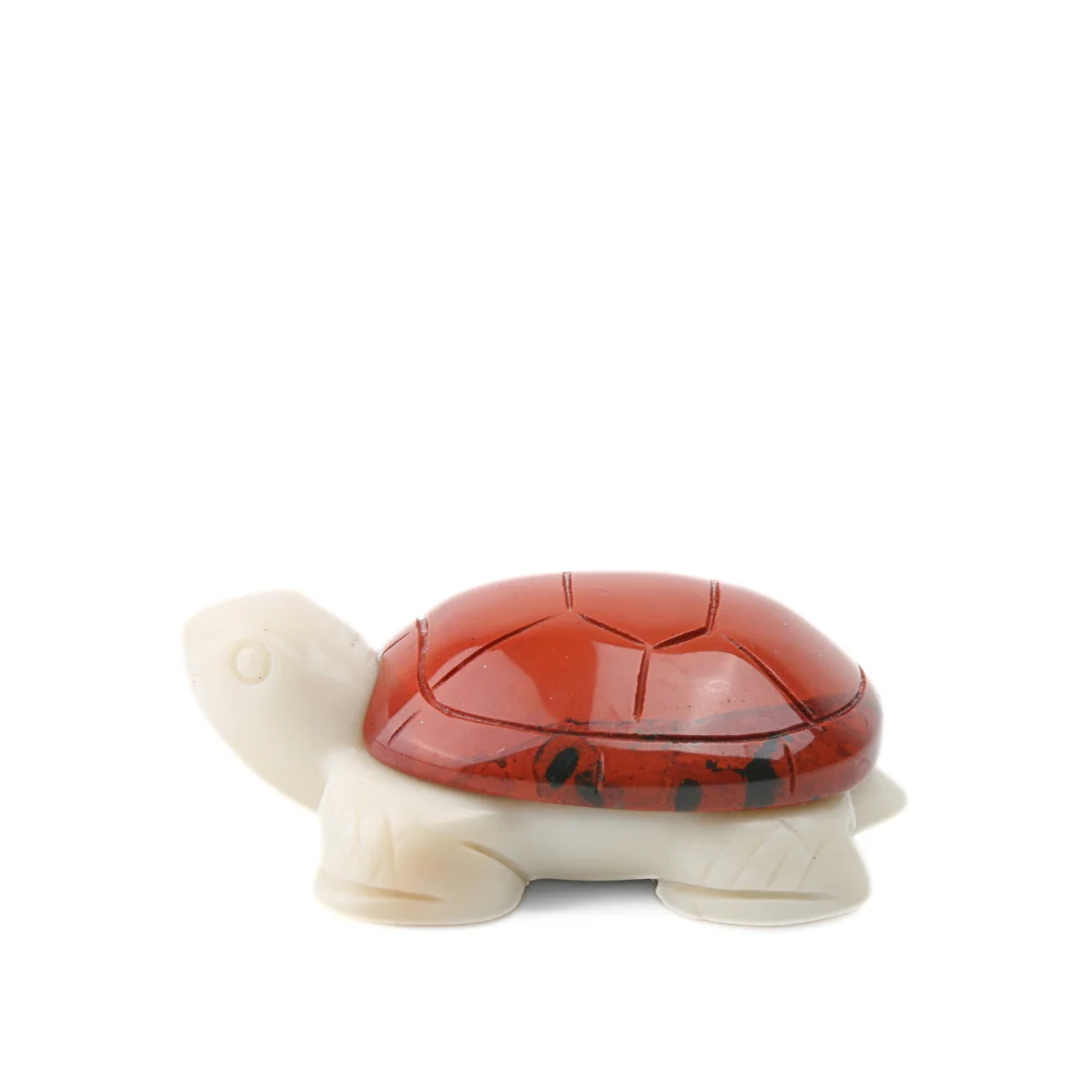 Jaspis Rood met Jade Ivory Schildpad - 3 - Image 2