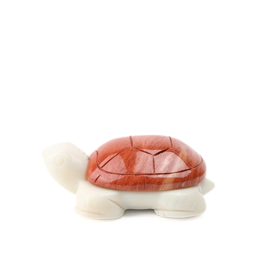 Jaspis Rood met Jade Ivory Schildpad - 7 - Image 2