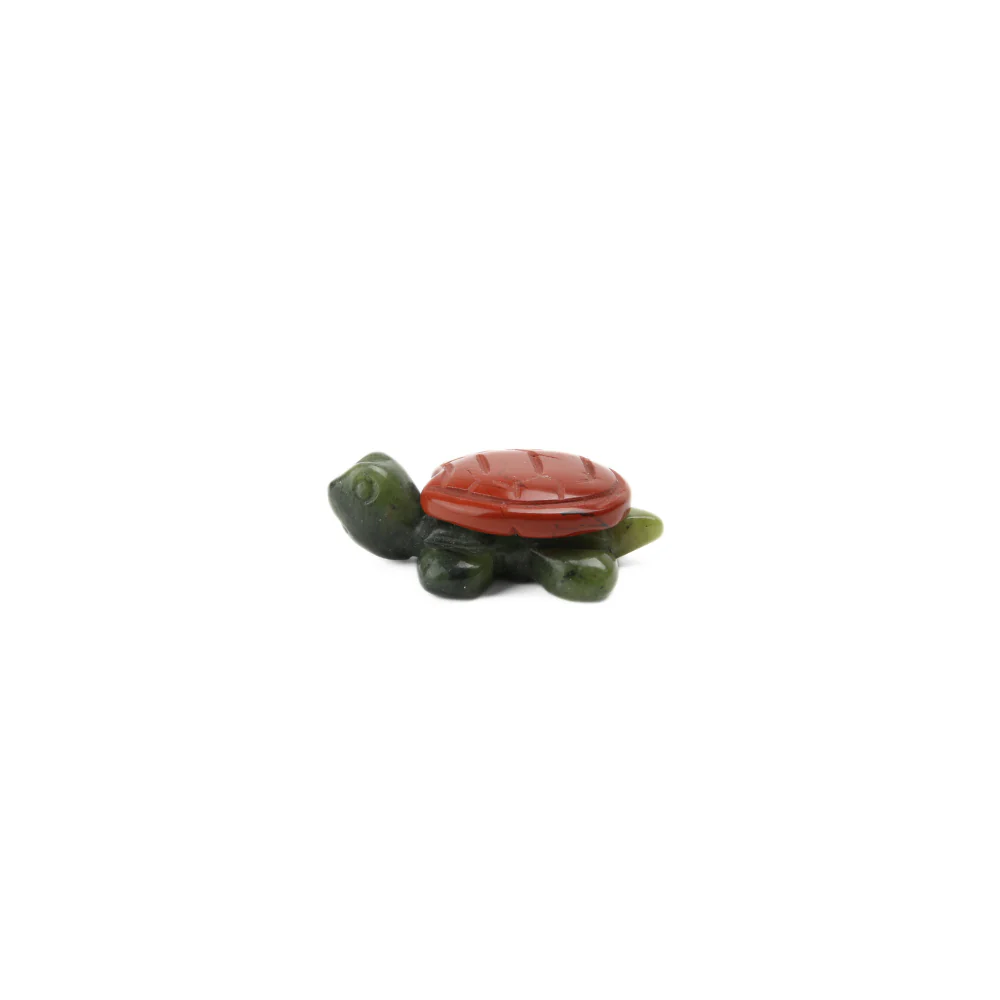 Jaspis Rood met Jaspis Groen Schildpad - Image 2