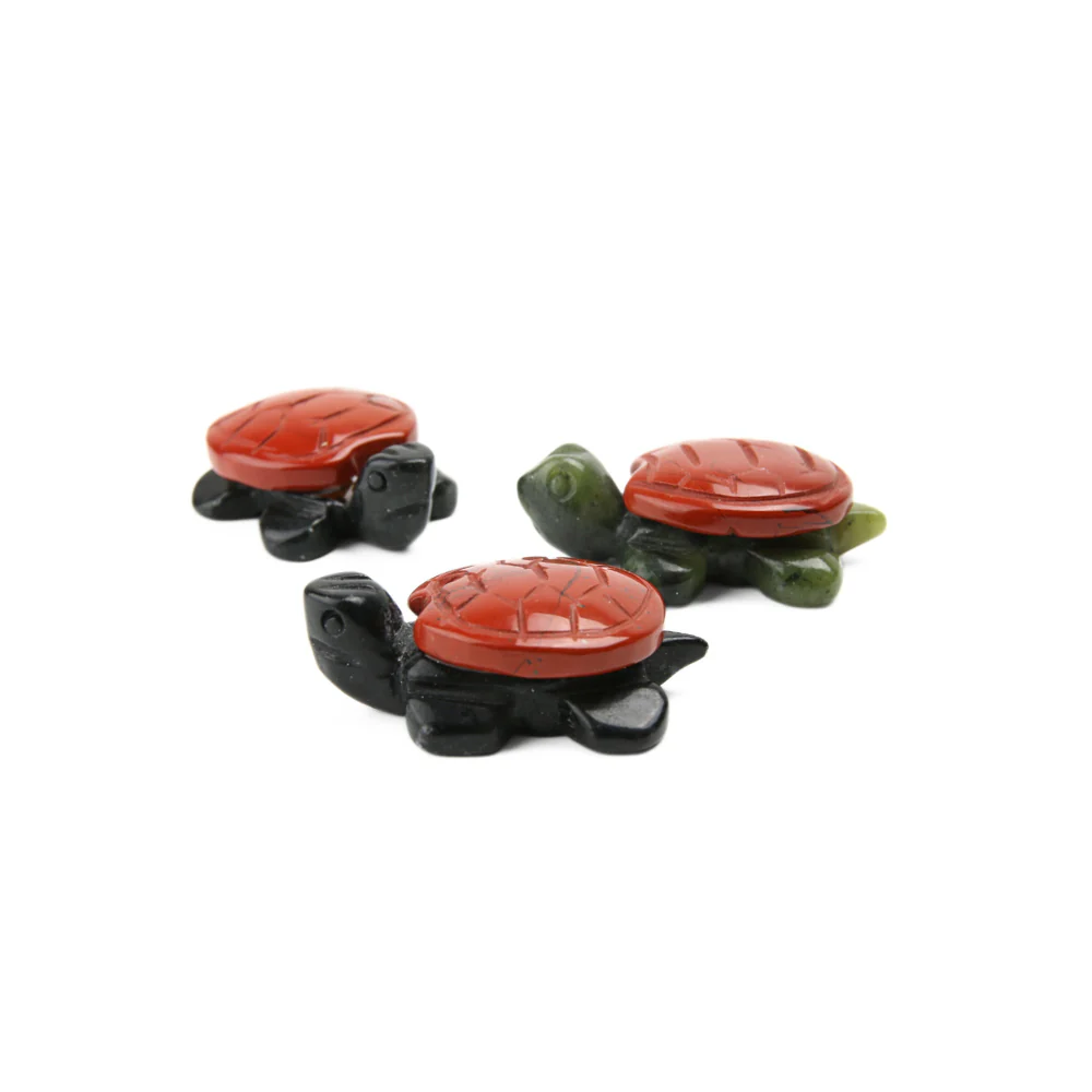 Jaspis Rood met Jaspis Groen Schildpad - Image 4