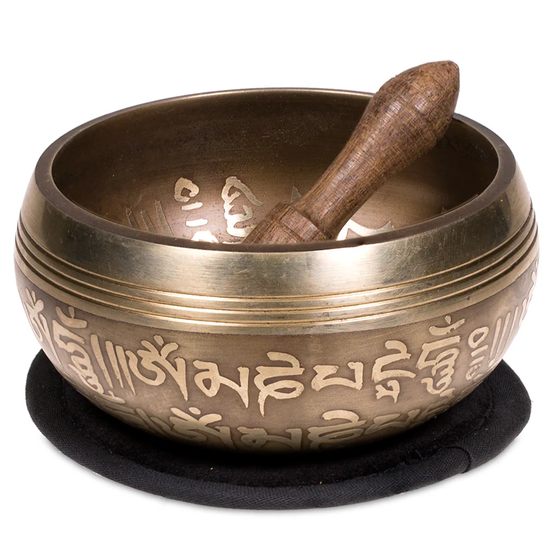 Klankschaal Ohm geschenkset zwart - Image 3