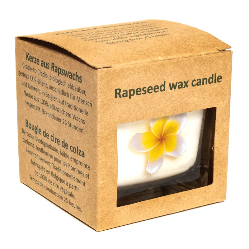 Koolzaadwas ecologische geurkaars Nag Champa - Image 2