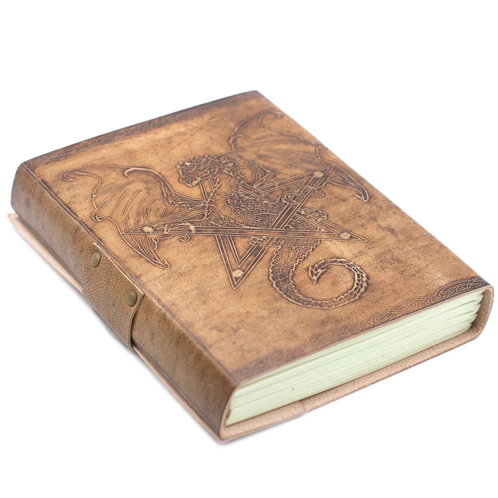 Lederen Dragon Notebook (20x15 cm) - Image 2