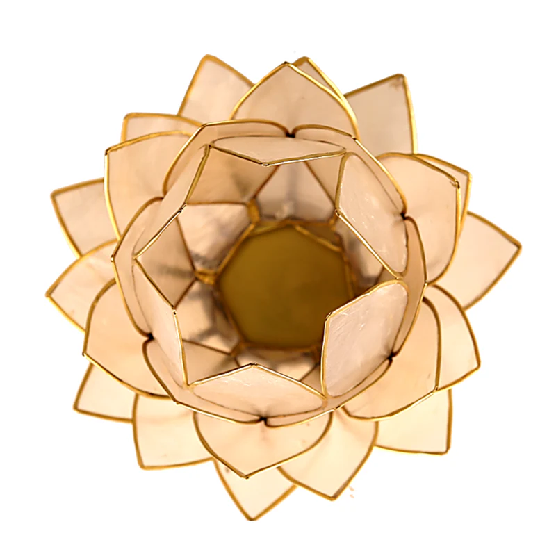 Lotus sfeerlicht naturel groot - Image 2