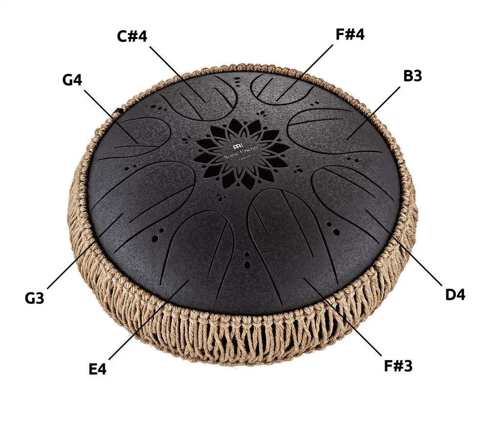Meinl Tongue Drum Zwart - Medium - Image 4