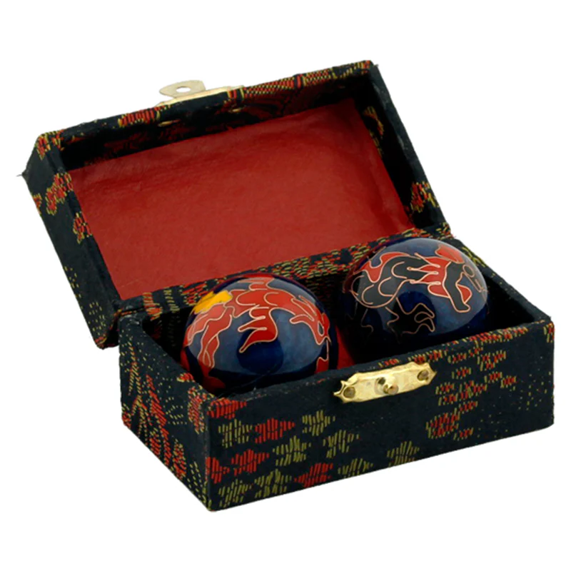 Meridiaankogels Draak & Phoenix donkerblauw 3.5cm - Image 2