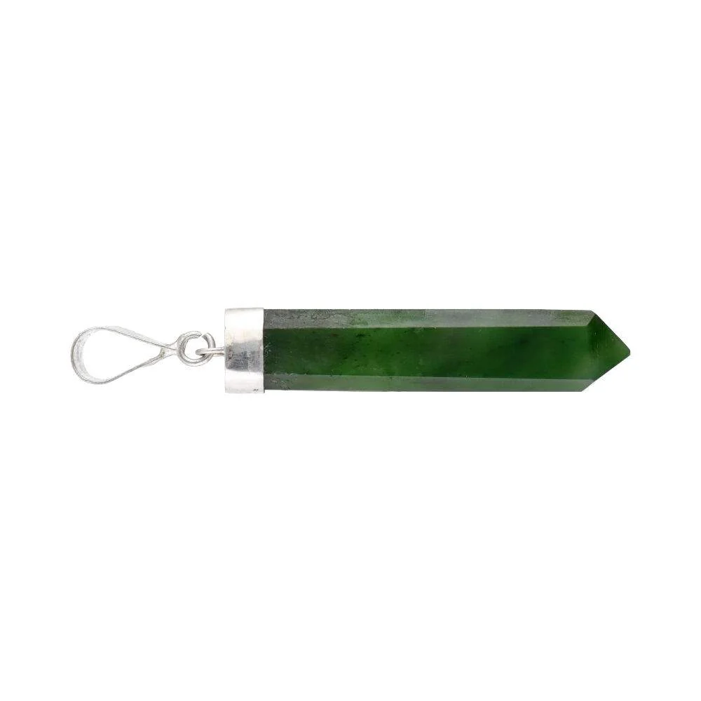 Jade Nefriet Hanger 925 Zilver - Image 2
