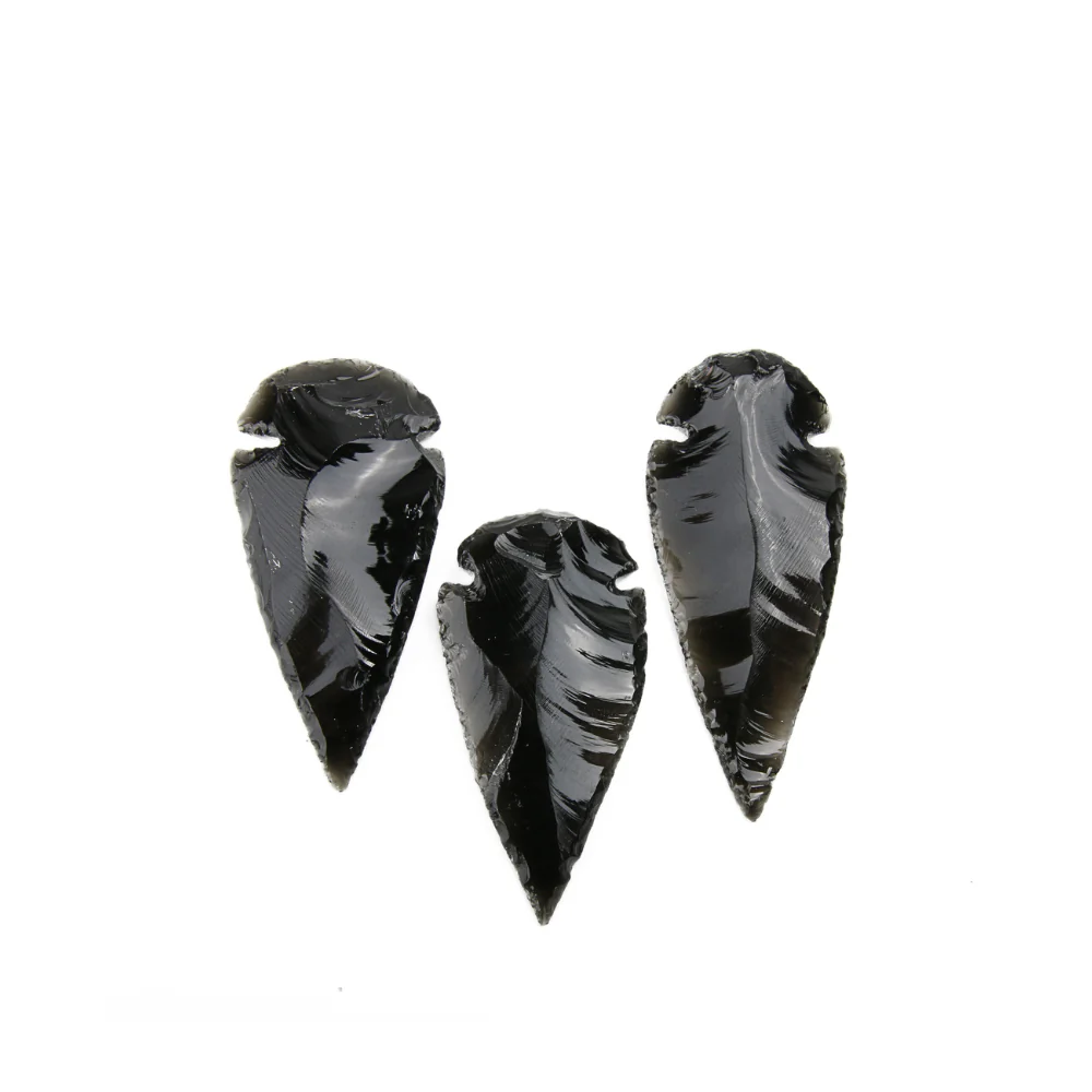 Obsidiaan Pijlpunt met koord - Image 3