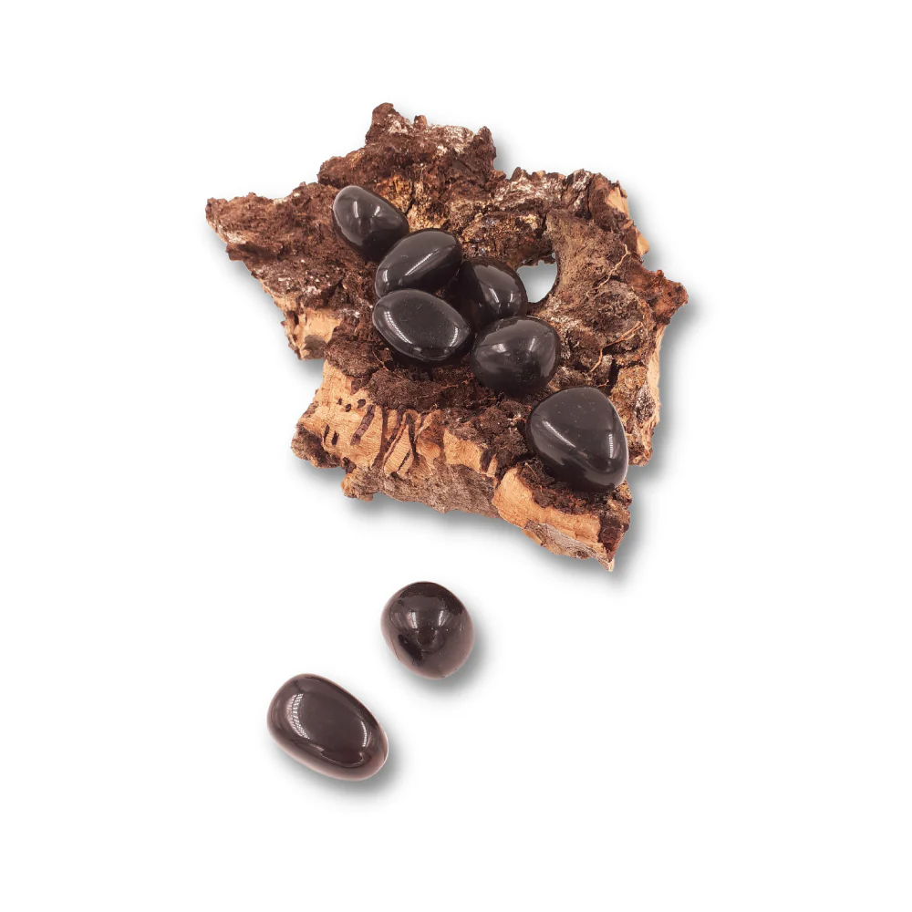 Obsidiaan Zwart trommelsteen - Image 2