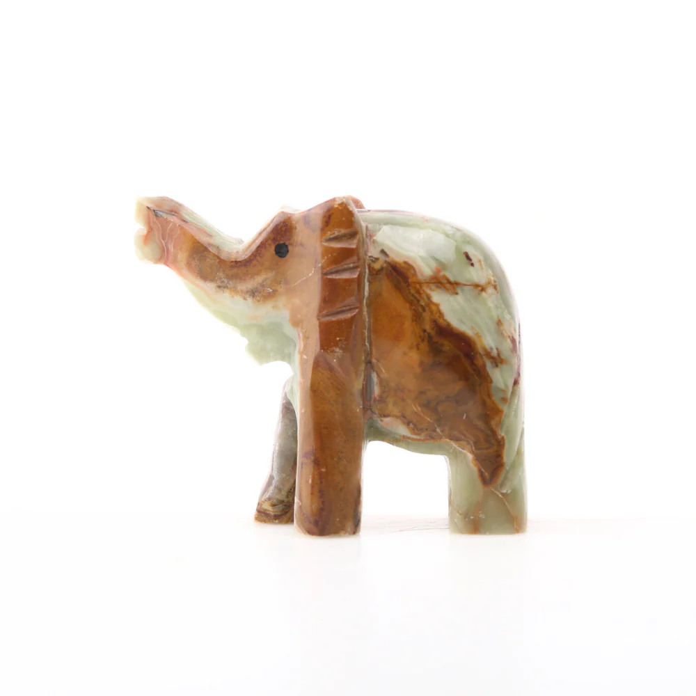 Aragoniet olifant 7cm