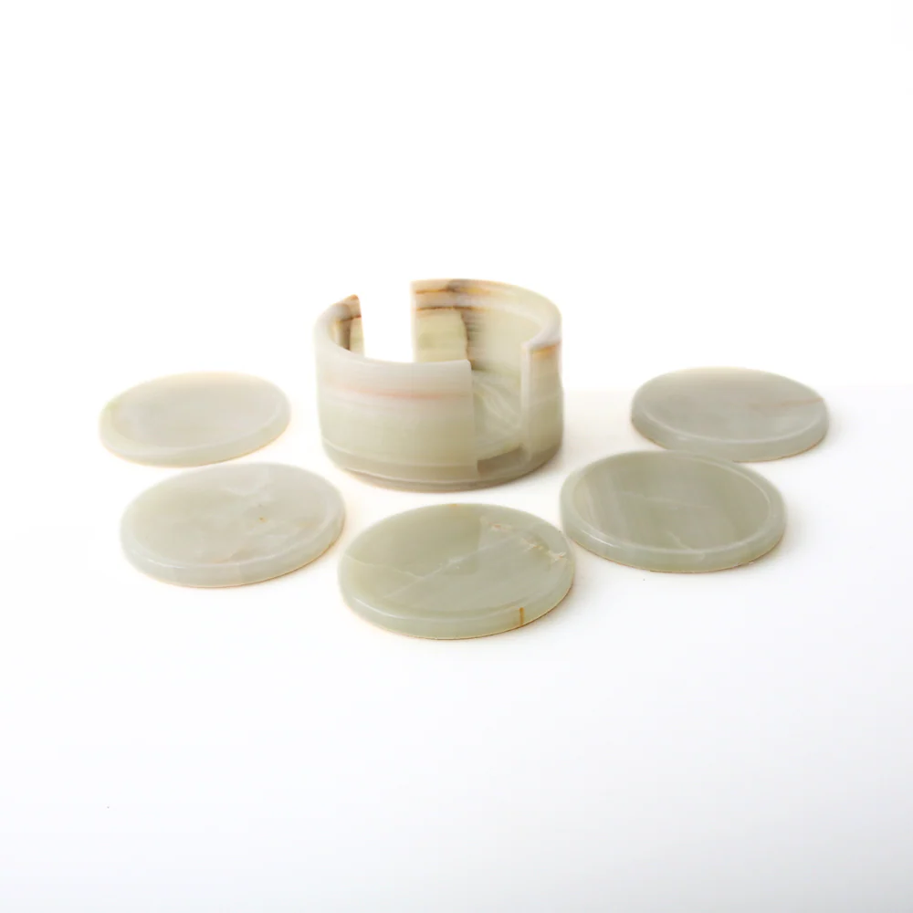 Aragoniet onderzetter set - Image 2