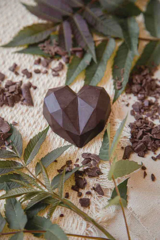 Pure Kakaw -  Kakaw Hart 100% cacao uit Nicaragua 45 gram - Image 2
