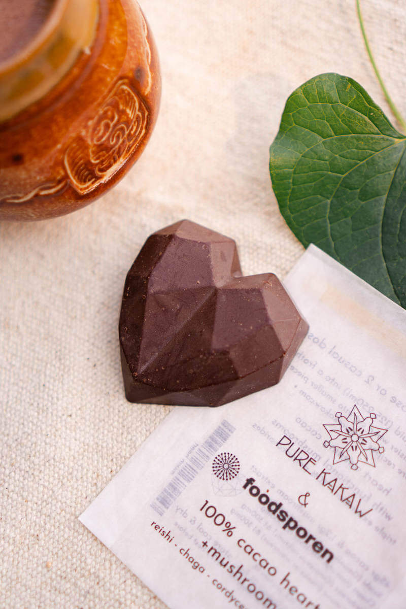 Pure Kakaw -  Kakaw Hart 100% cacao uit Nicaragua 45 gram - Image 4