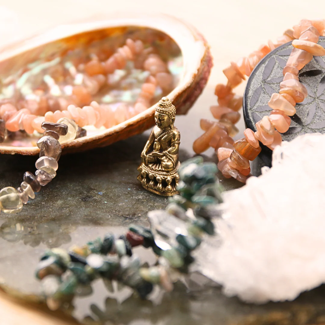 Reisboeddha met rijstkorrel - Image 3