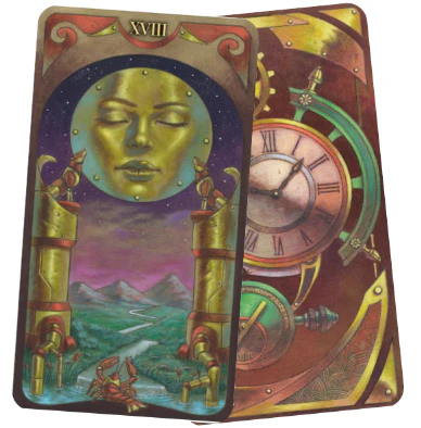 Steampunk art nouveau tarot - Image 2