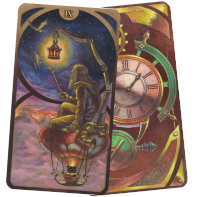 Steampunk art nouveau tarot - Image 3