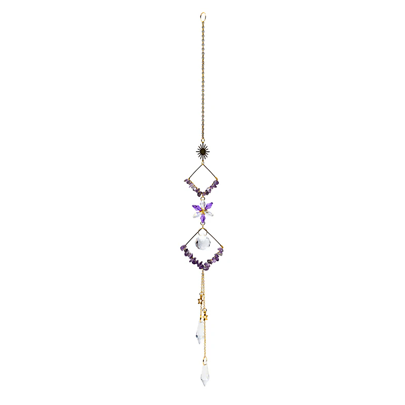 Suncatcher met amethist stenen - Image 4
