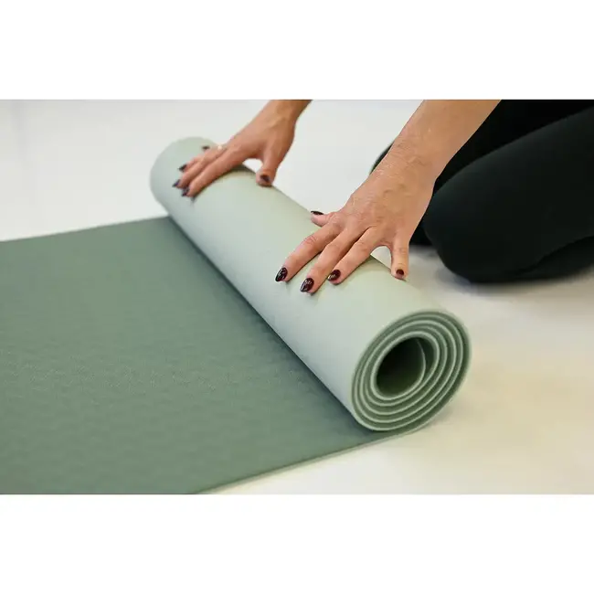 Superior TPE Eco Yogamat - 6mm | Serene Sage - Image 4