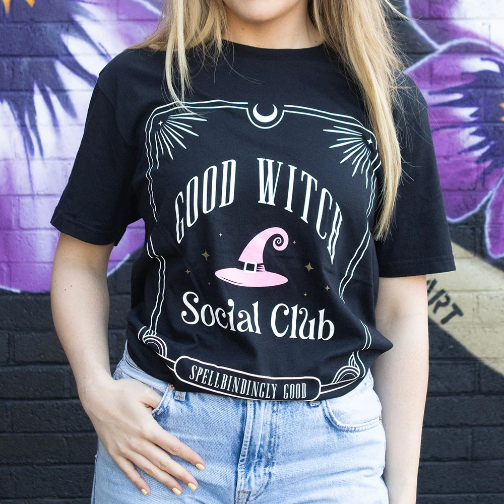 T-shirt  Pink Good Witch Social Club - Image 2