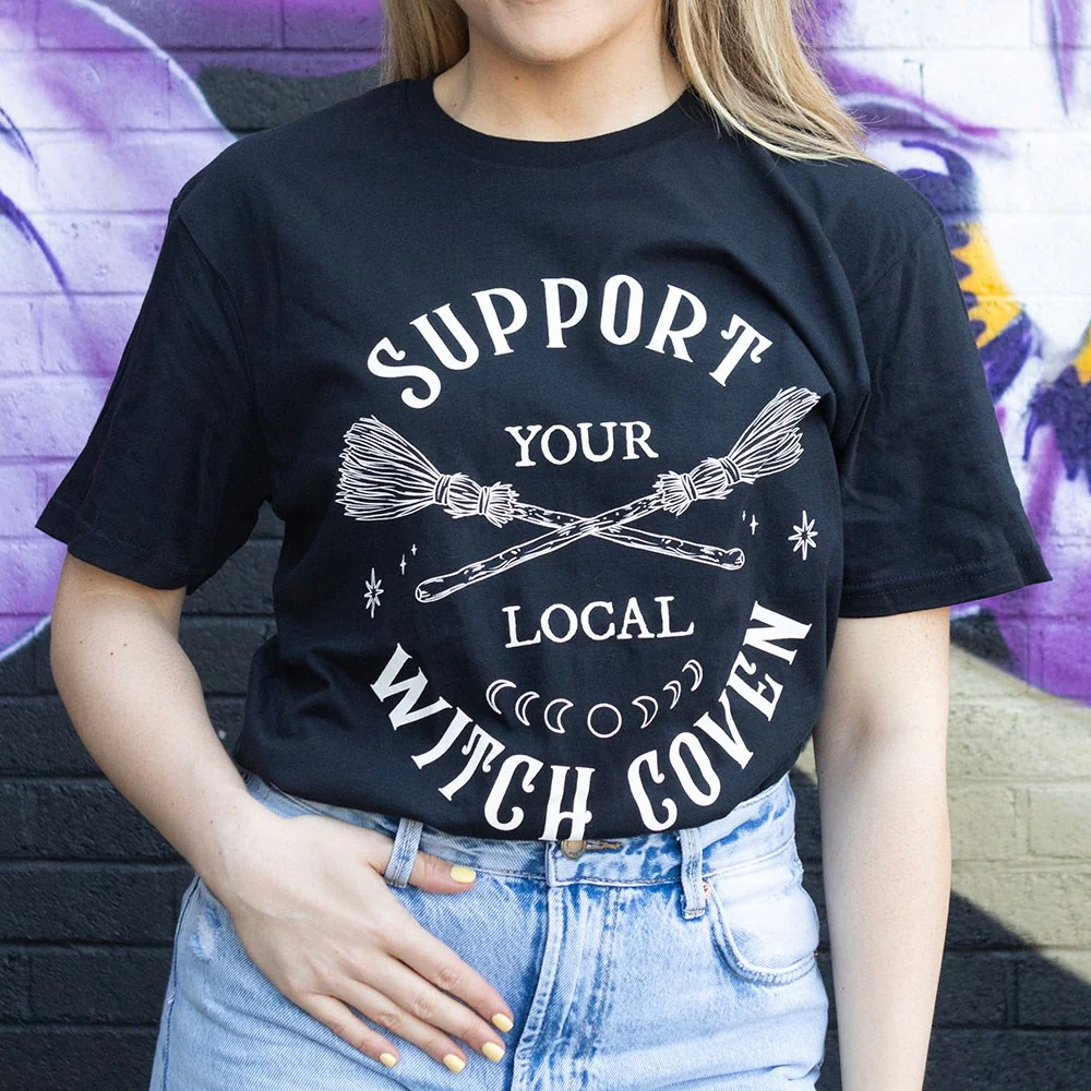 T-shirt Support Your Local Witch Coven - Image 2