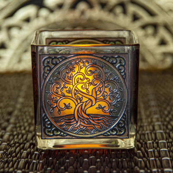 Theelichtglas levensboom - Image 3