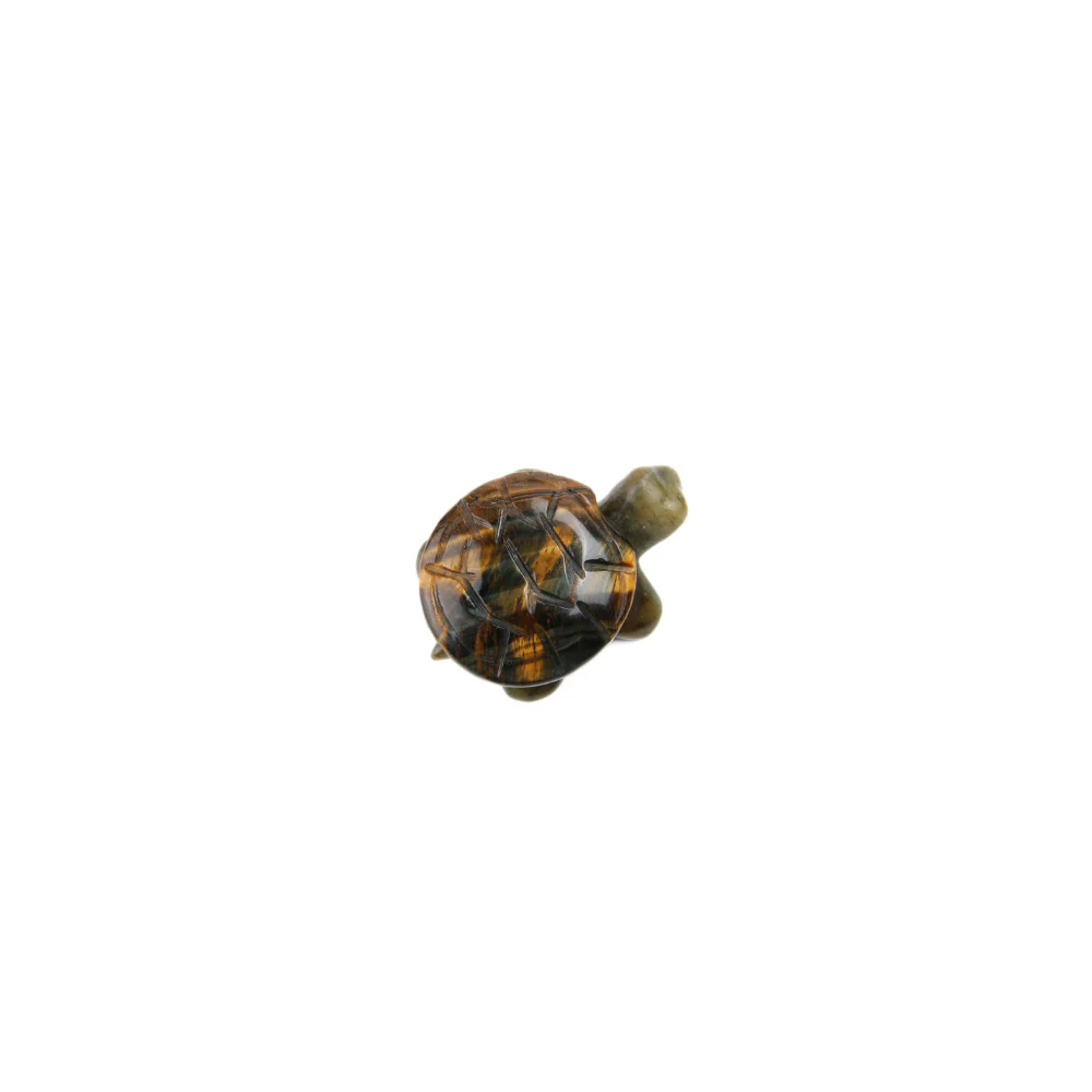 Tijgeroog met Jaspis Groen Schildpad - Image 3
