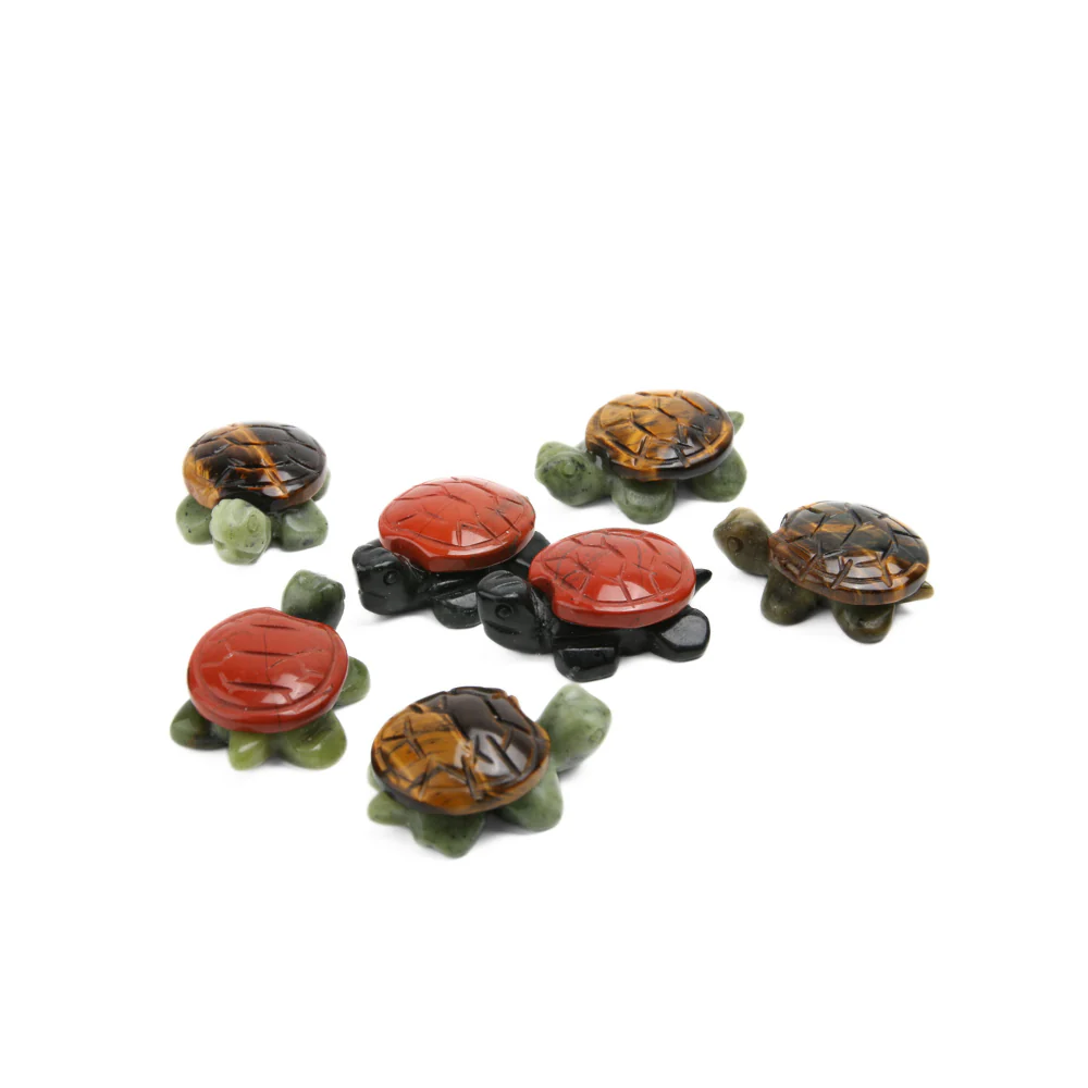 Jaspis Rood met Jaspis Groen Schildpad - Image 5