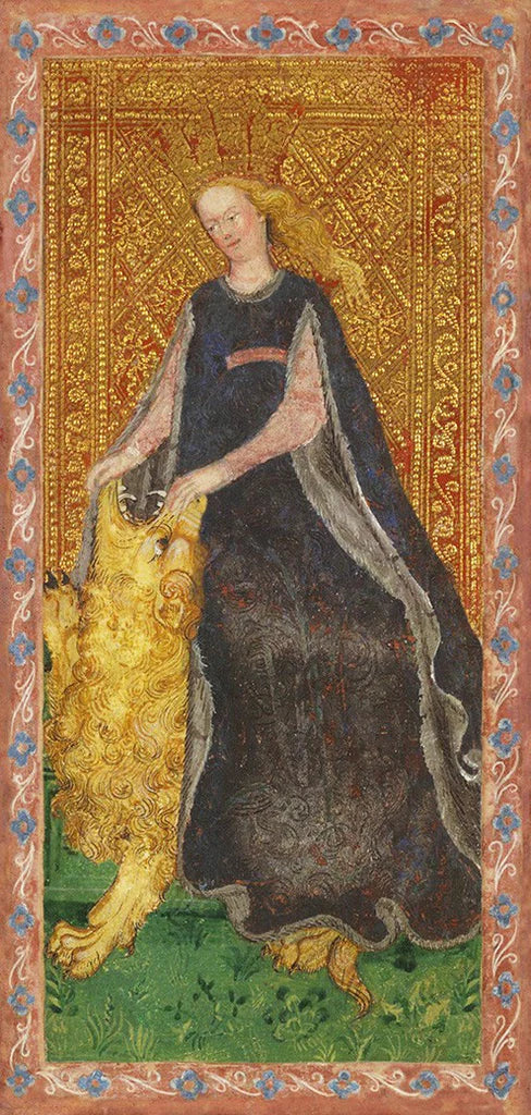 Visconti Modrone Tarot - Museum Quality (gold foil) - Image 2