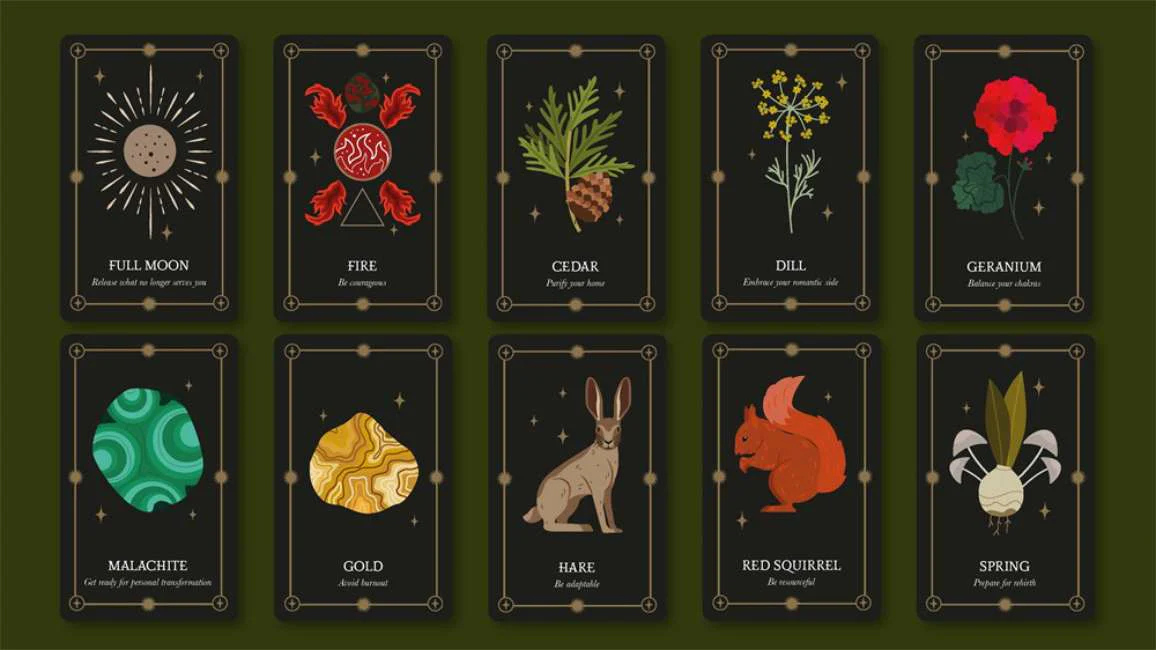 Witch of the Forest's Earth Oracle deck - Image 5