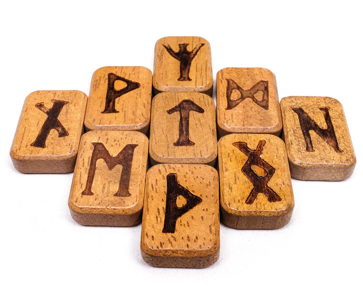 Wooden Runes - Deluxe set - Image 2