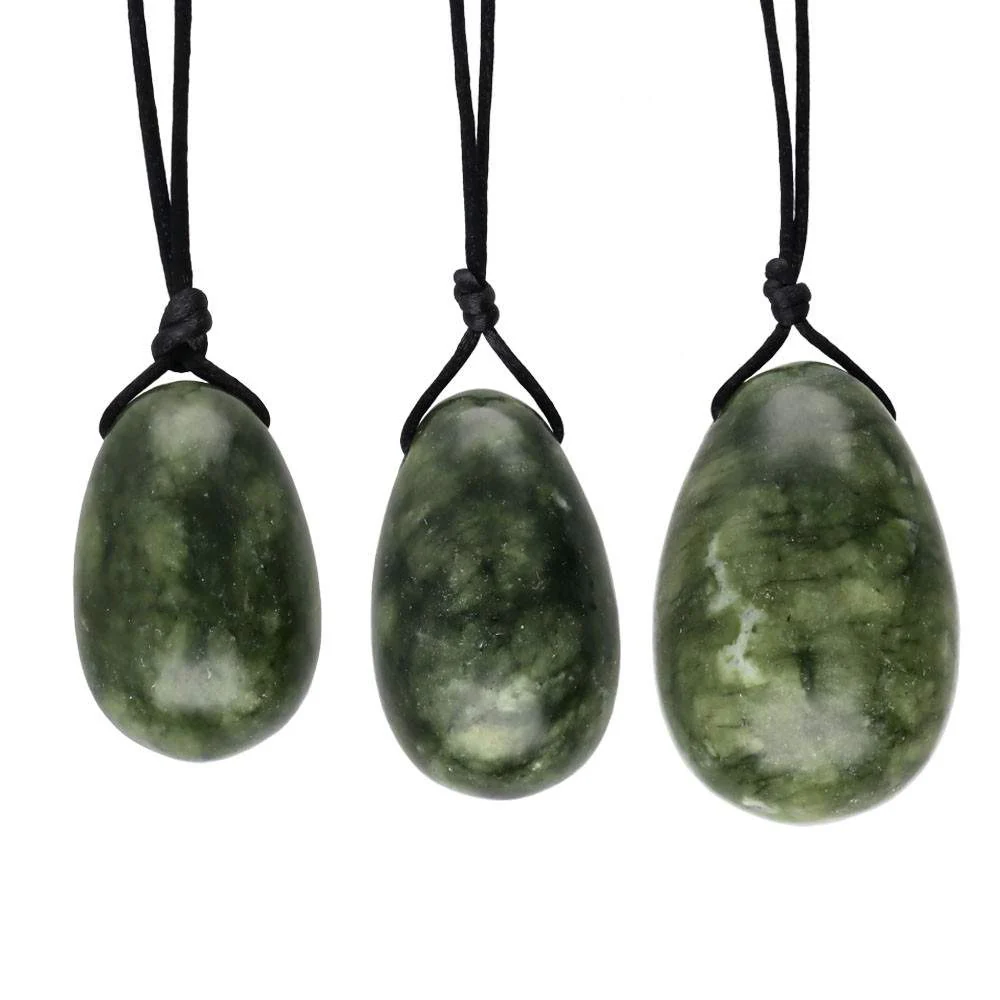 Yoni ei set new Jade (serpentijn) - Image 2